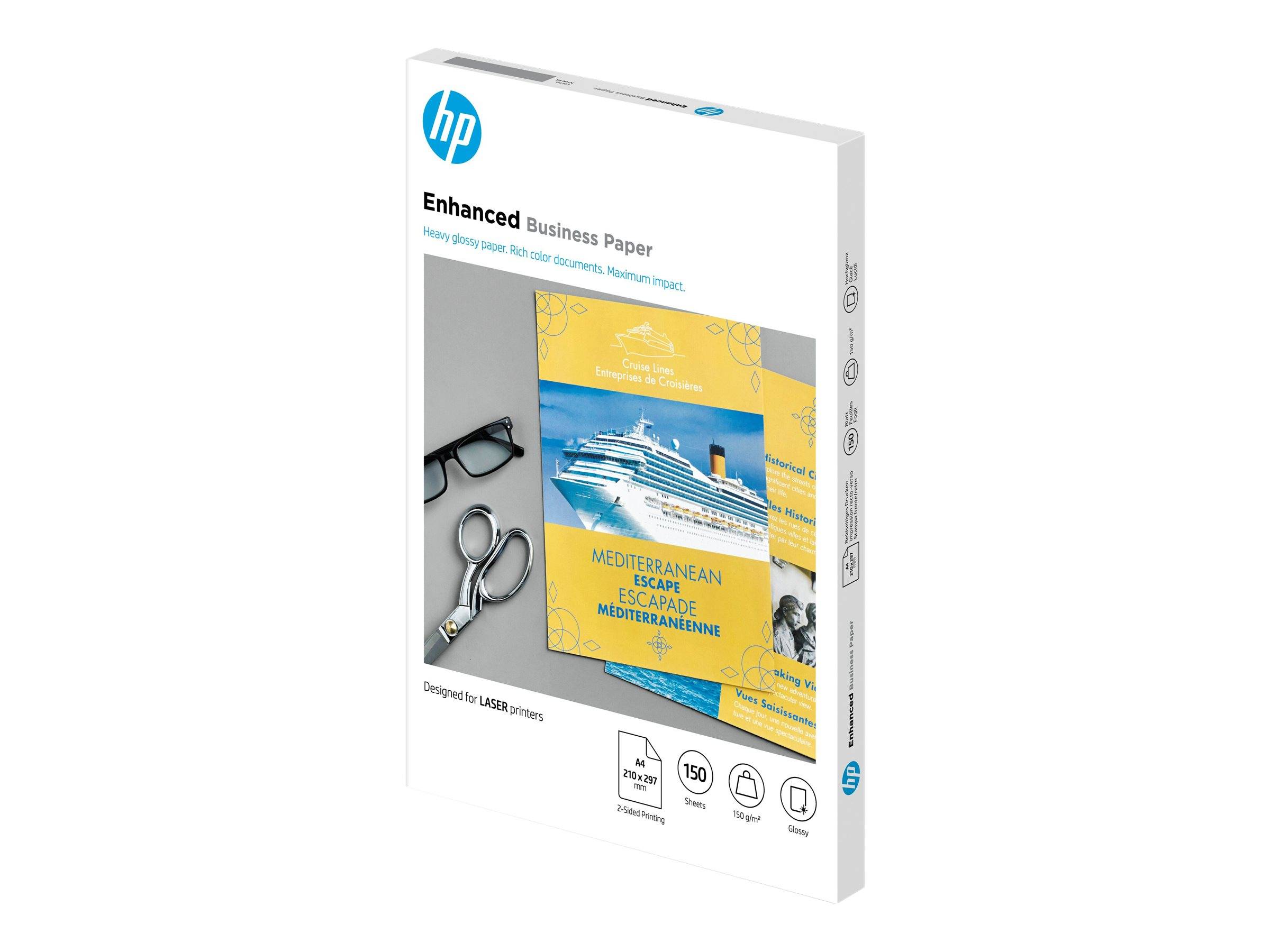 HP Professional Glossy Paper - Glänzend - A4 (210 x 297 mm)-0