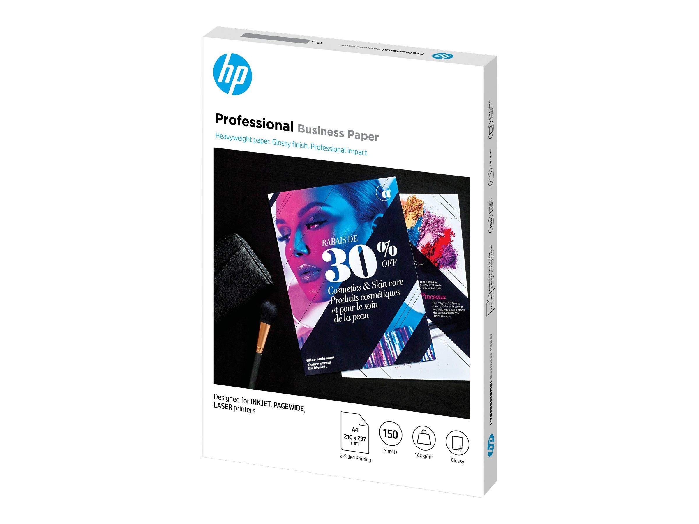 HP Professional Glossy Paper - Glänzend - A4 (210 x 297 mm)-0