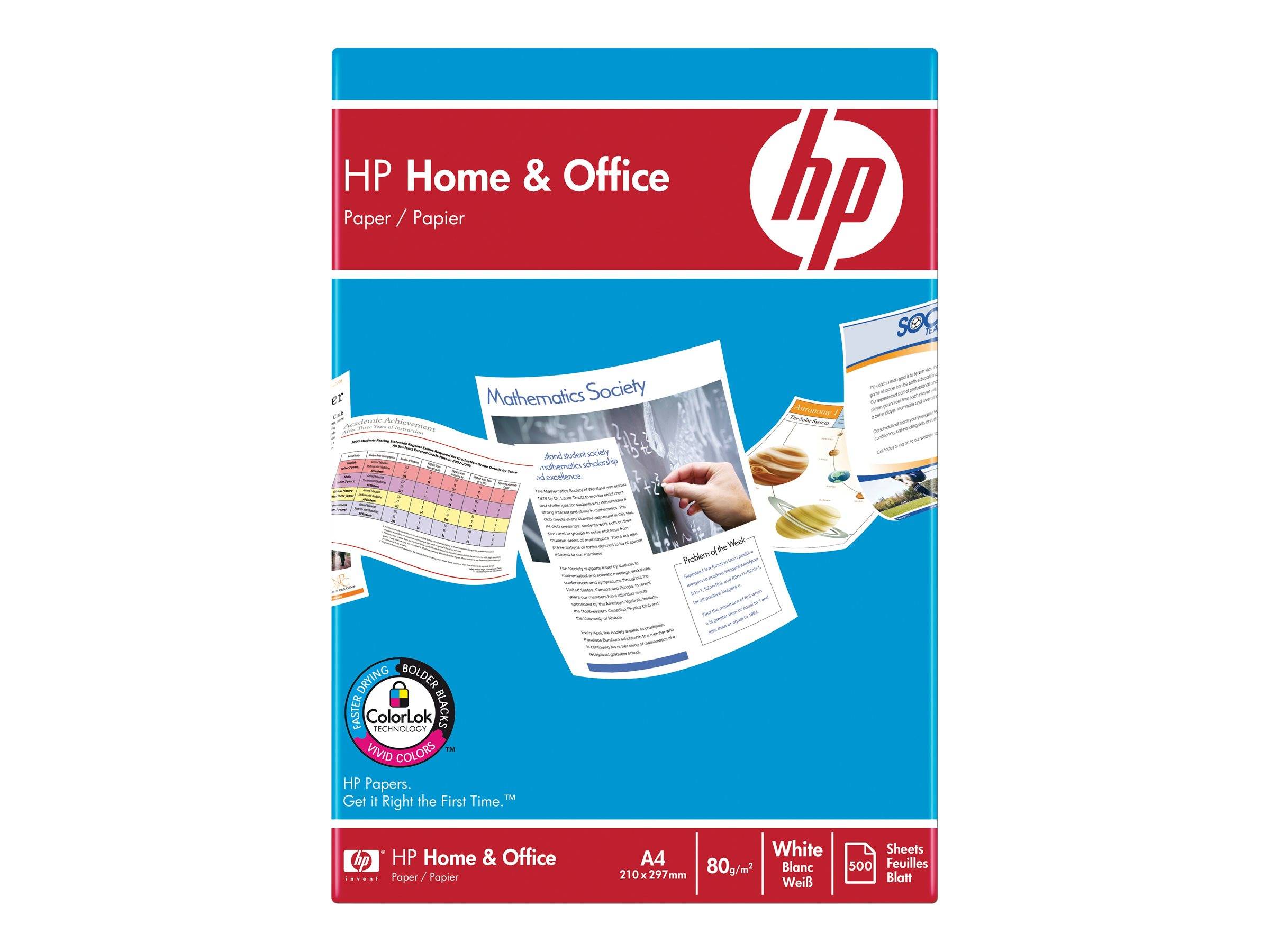 HP Home & Office Paper - A4 (210 x 297 mm) - 80 g/m²-1
