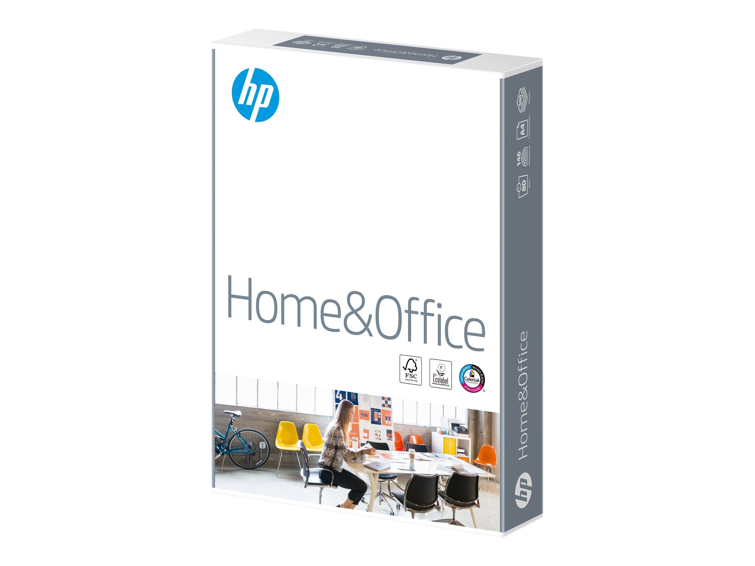 HP Home & Office Paper - A4 (210 x 297 mm) - 80 g/m²-2