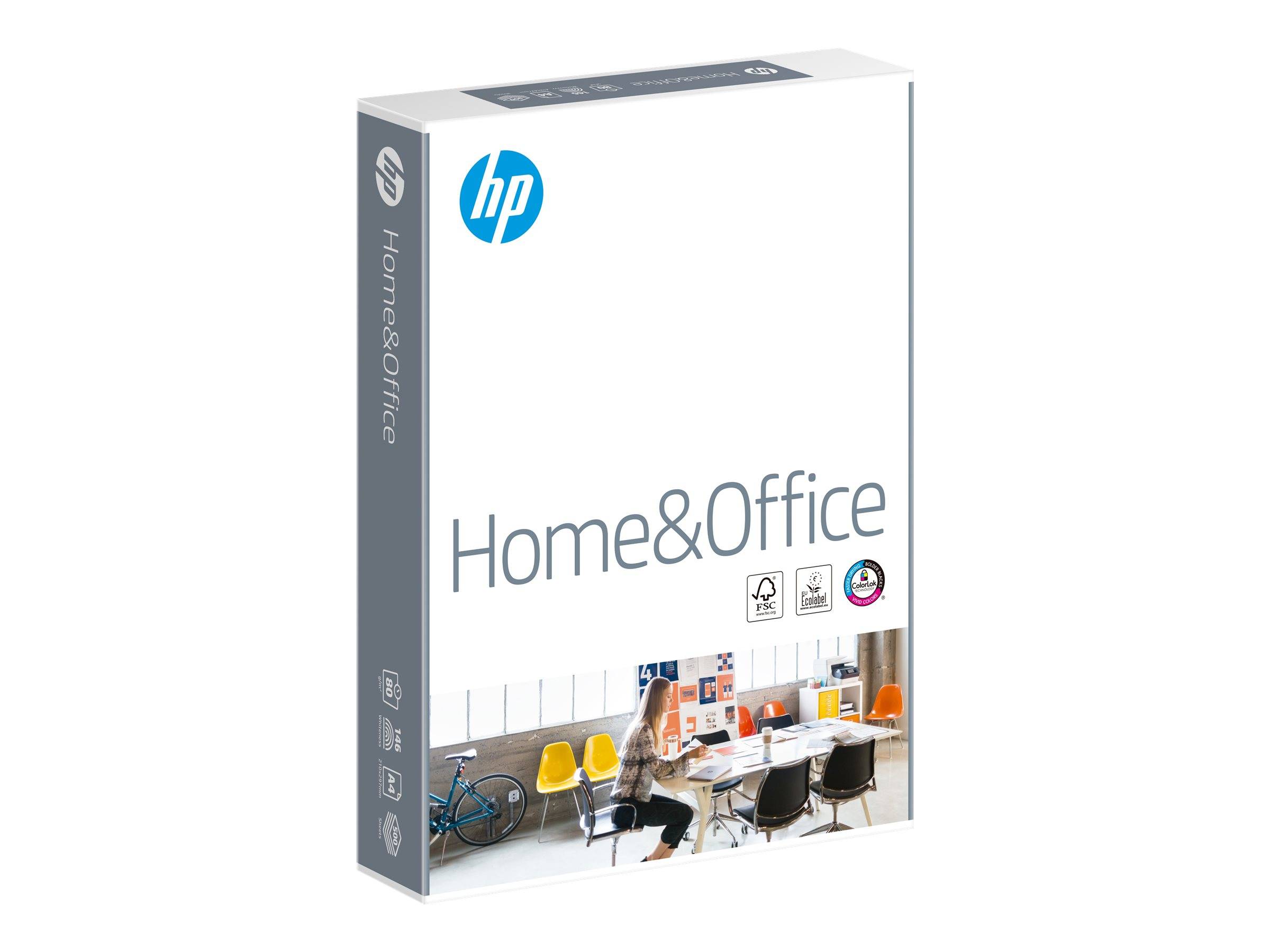 HP Home & Office Paper - A4 (210 x 297 mm) - 80 g/m²-4