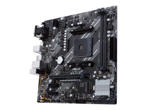 ASUS PRIME B450M-K II - Motherboard - micro ATX - Socket AM4 - AMD B450 Chipsatz - USB 3.2 Gen 1 - Gigabit LAN - Onboard