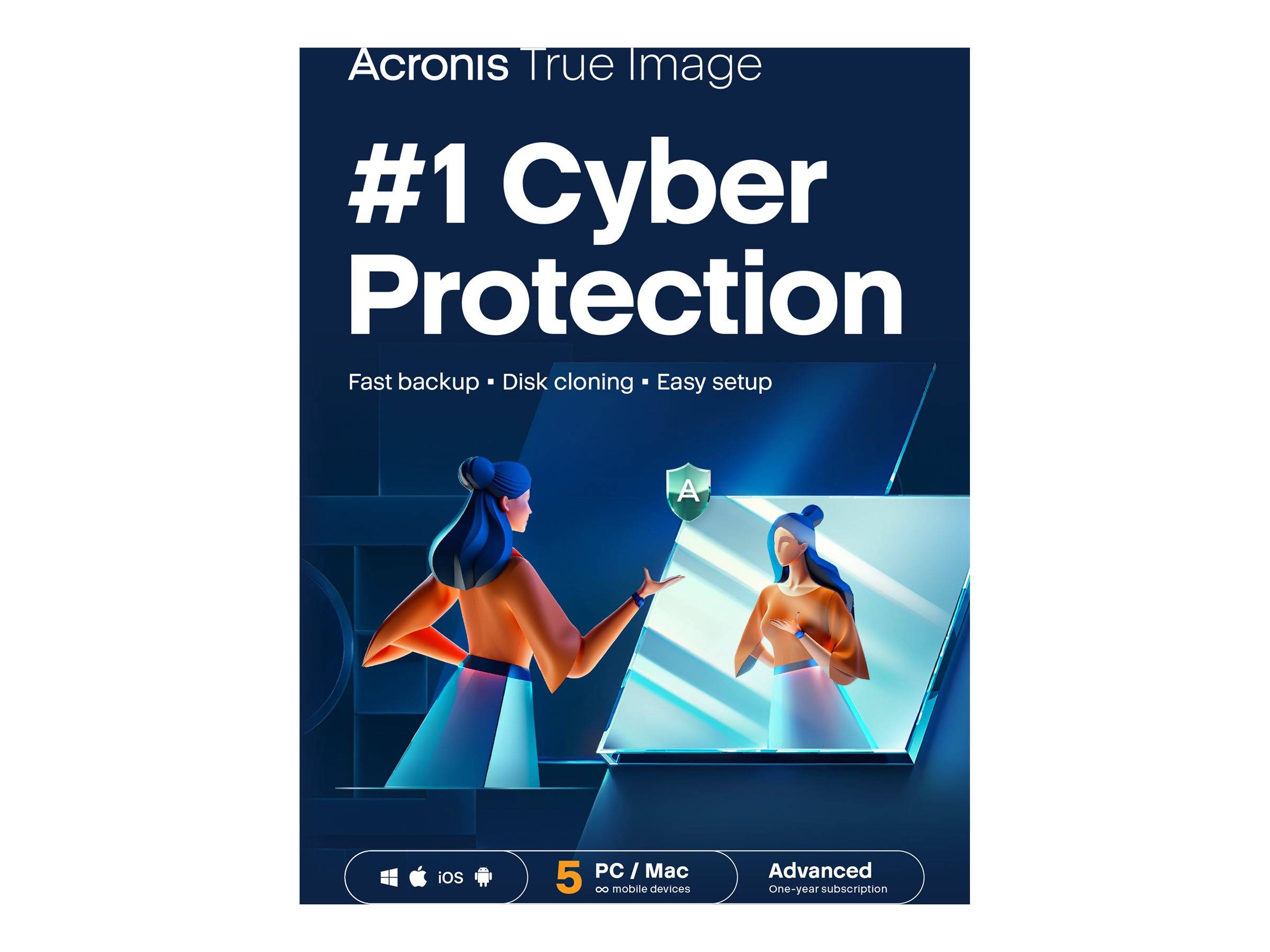 Acronis True Image Advanced - Abonnement-Lizenz (1 Jahr)-0