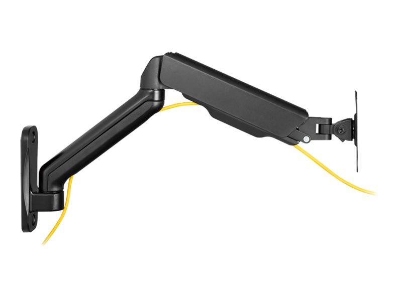 LogiLink - Befestigungskit (Wandmontage) - Gasfeder - für Monitor / Curved-Monitor - Kunststoff, Stahl, Aluminium - Schw-4