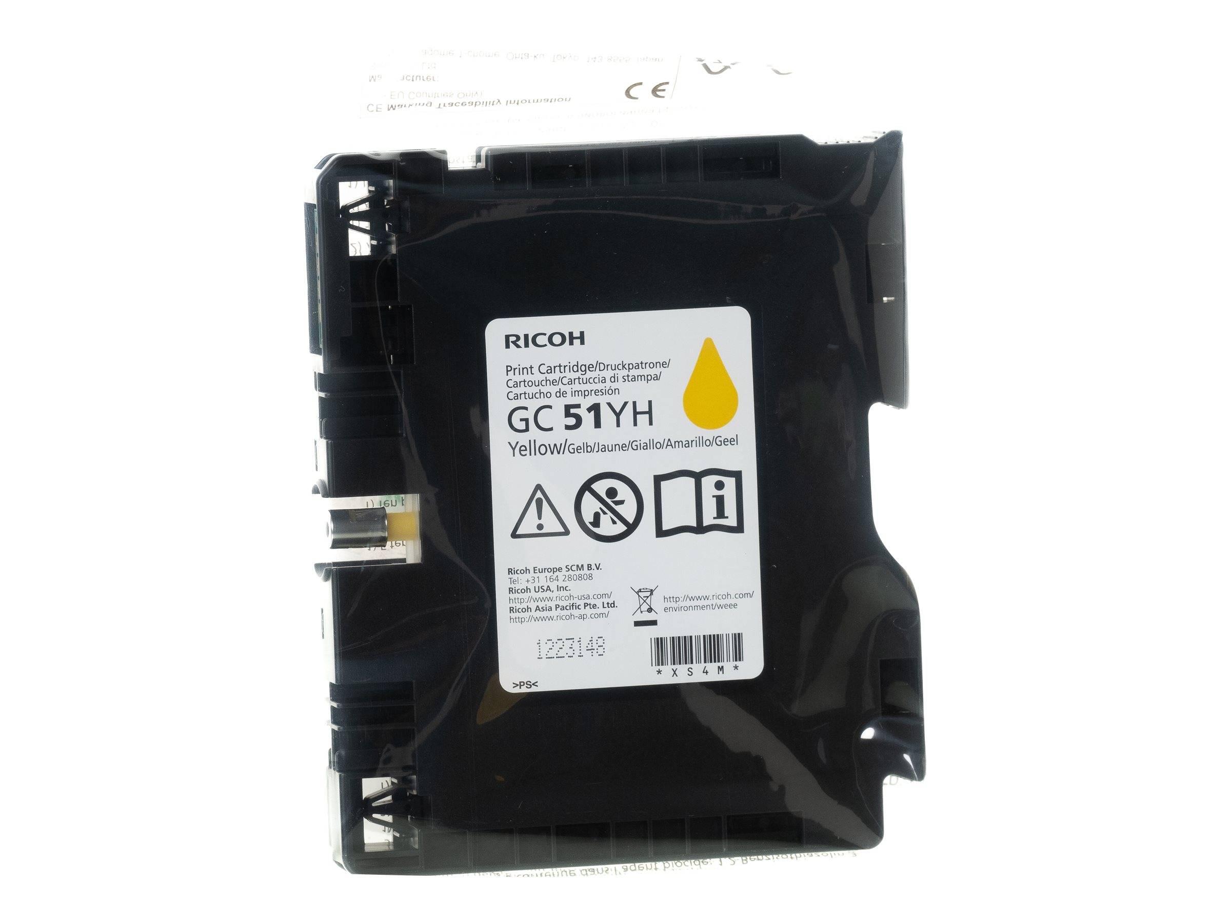 Ricoh GC 51YH - Hohe Ergiebigkeit - Gelb - original-1