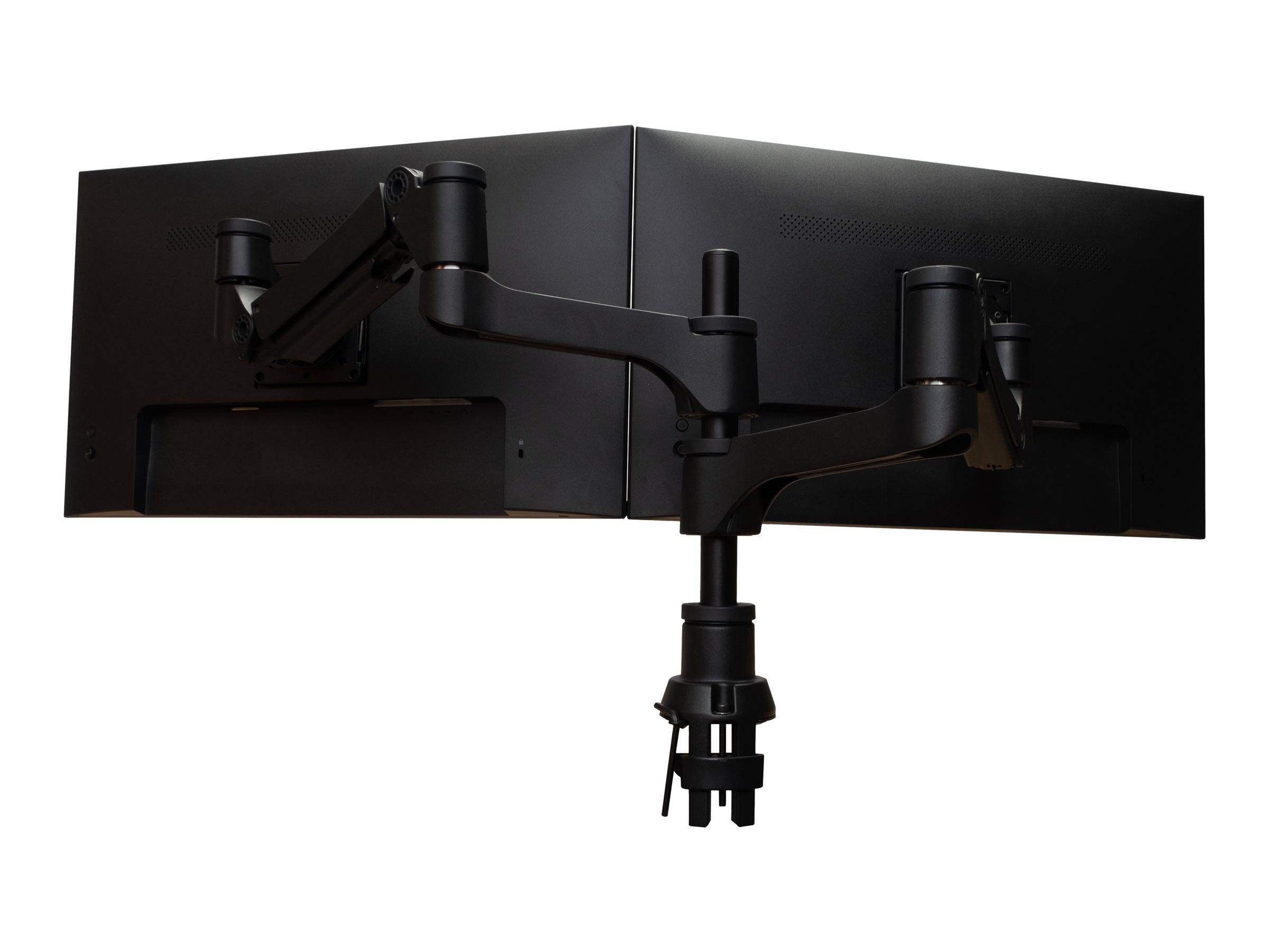 R-Go Doppelter Monitorarm Caparo - Befestigungskit (einstellbarer Monitorarm)-0