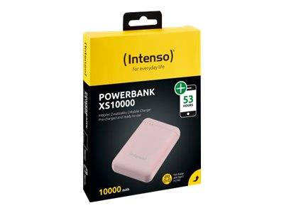 Intenso XS10000 - Powerbank - 10000 mAh - 3.1 A - 2 Ausgabeanschlussstellen (USB, 24 pin USB-C)-0