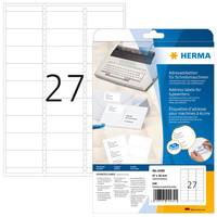 HERMA Address labels for typewriters - Weiß - 30 x 67 mm 540 Etikett(en) (20 Bogen x 27)-6