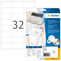 HERMA - Matt - selbstklebend - weiß - 70 x 36 mm 480 Etikett(en) (20 Bogen x 24)-6