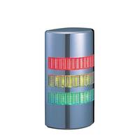 Patlite Halbsäule WE-302-RYG Wandmontage LED R-Y-G chrom-1