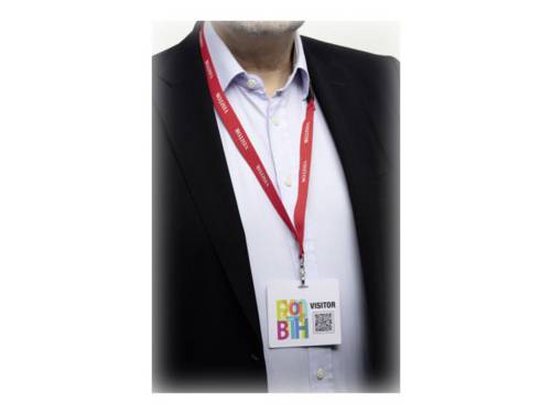 DURABLE - Namensschild - weiß (Packung mit 100)