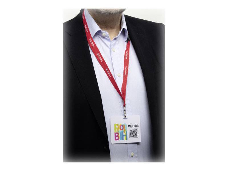 DURABLE - Namensschild - weiß (Packung mit 100)-0