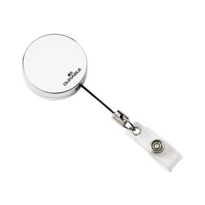 DURABLE - Ausweishalter - Silber (Packung mit-0