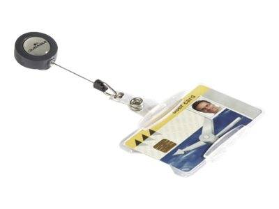 DURABLE - Namensschildhalterung - für 54 x 85 mm - durchsichtig (Packung mit 10)-6