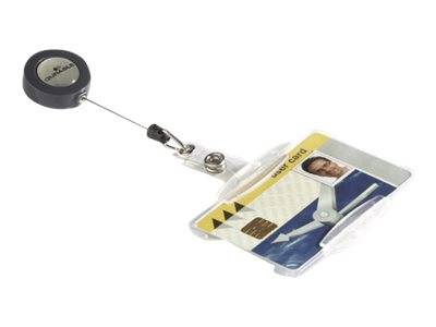 DURABLE - Namensschildhalterung - für 54 x 85 mm - durchsichtig (Packung mit 10)-7