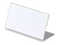 DURABLE - Namensschild - Desktop - für 52 x 100 mm - durchsichtig (Packung mit 10)-0