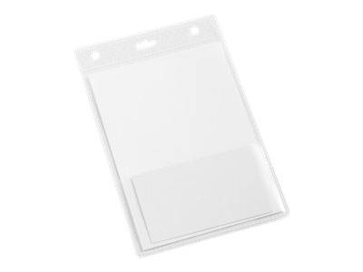 DURABLE - Namensschildhalterung - für A6 - durchsichtig (Packung mit 20)-4