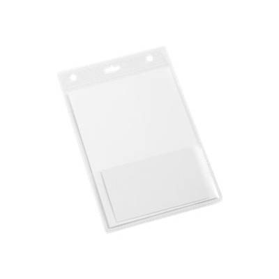DURABLE - Namensschildhalterung - für A6 - durchsichtig (Packung mit 20)-4