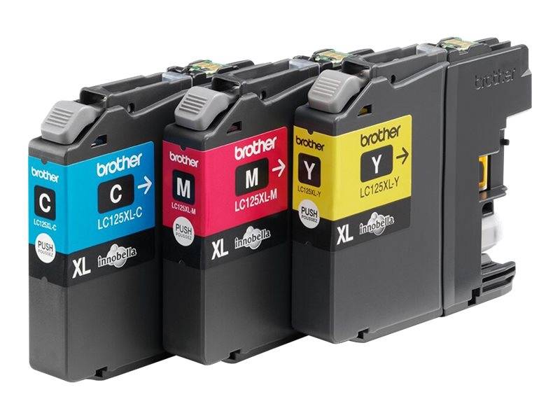 Brother LC125XL Rainbow Pack - Mit hoher Kapazität-6