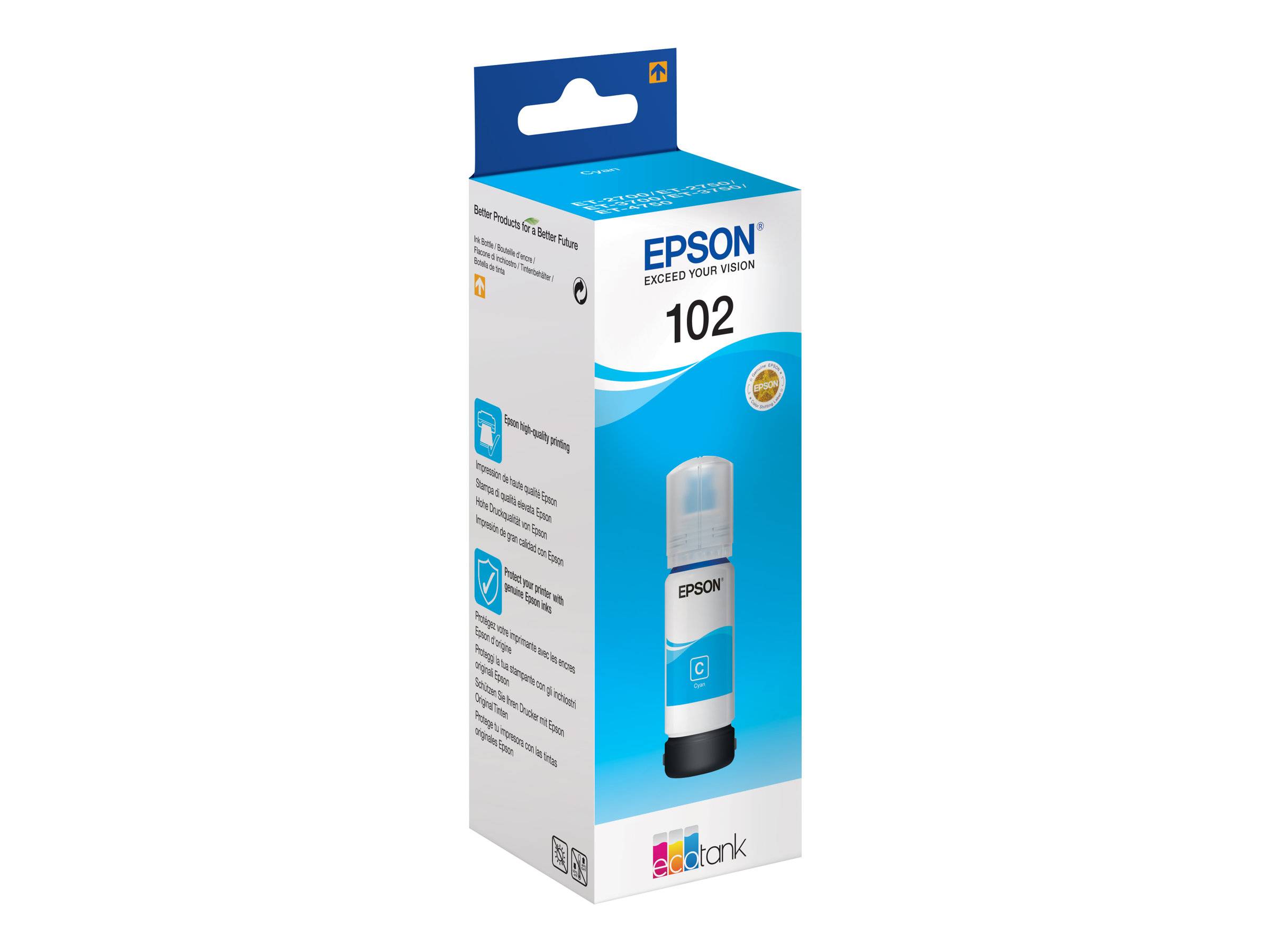 Epson 102 - 70 ml - Cyan - original - Tintenbehälter-6