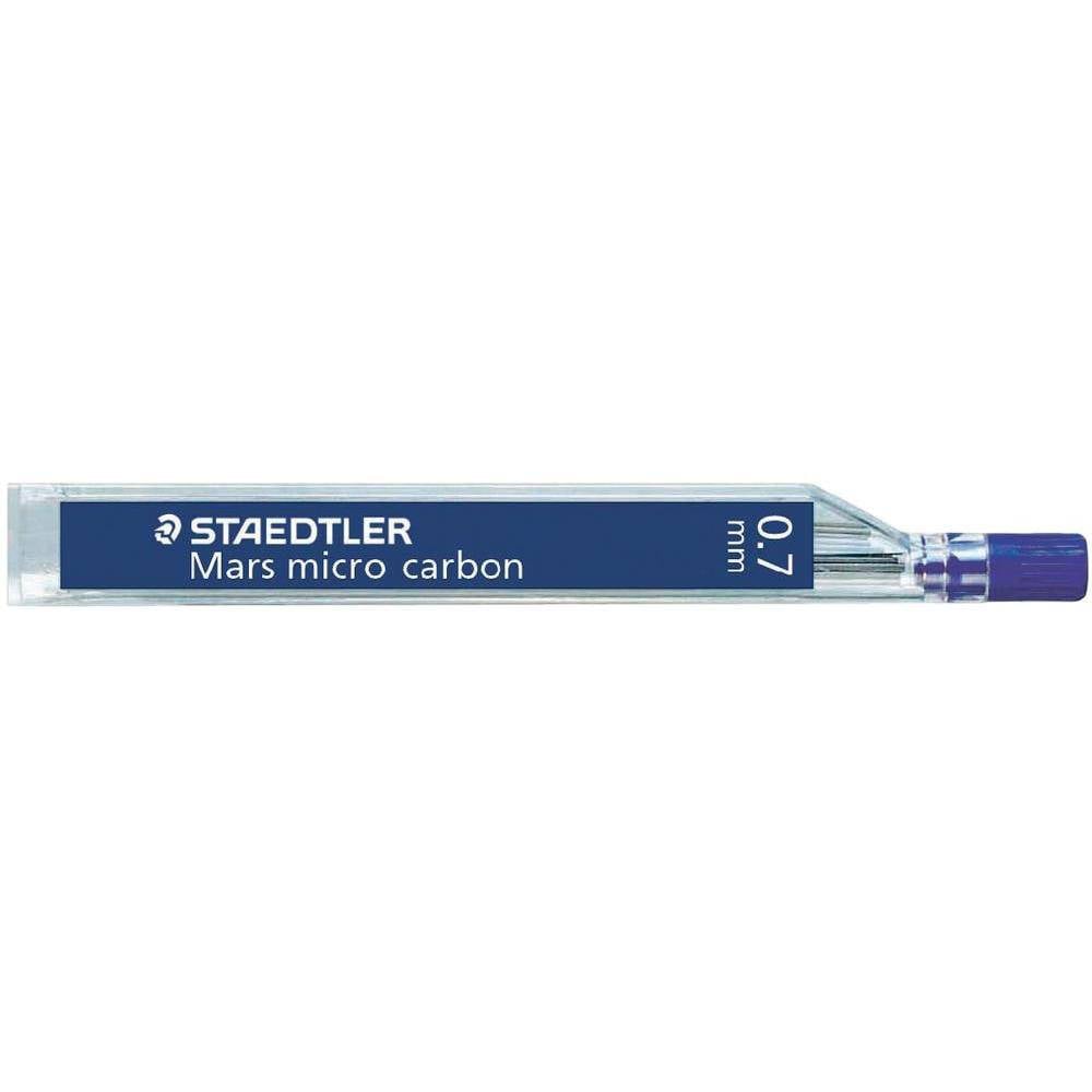 STAEDTLER Mars micro carbon - Bleistiftmine - B - Pechschwarz - 0.7 mm (Packung mit 12)-3