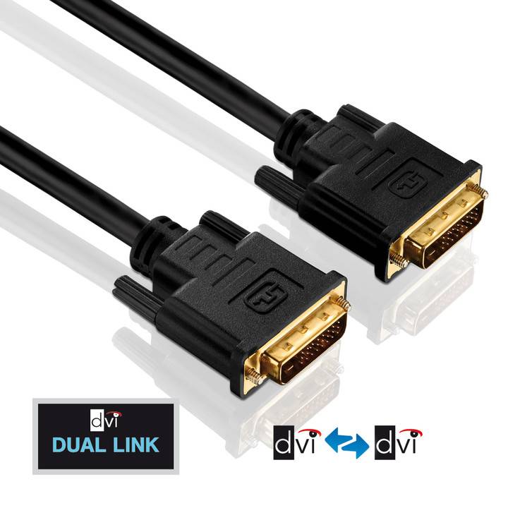 Purelink PureInstall PI4200 - DVI-Kabel - Dual Link - DVI-D (M)-4