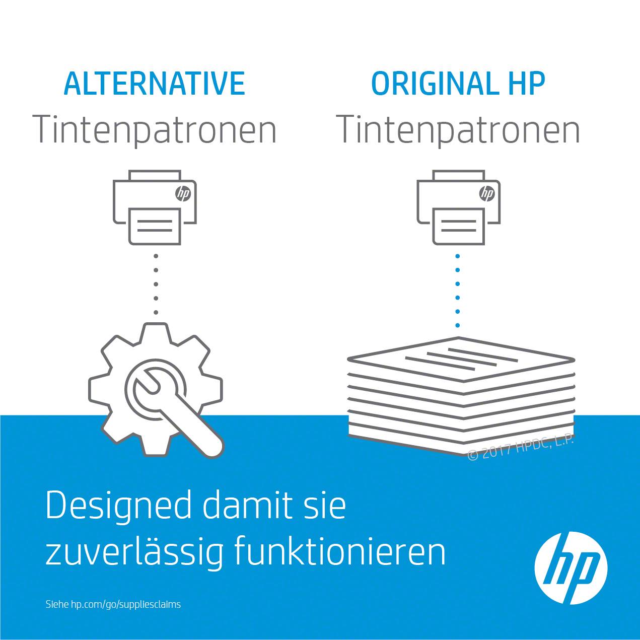 HP 301 - 2er-Pack - Schwarz, Farbe (Cyan, Magenta, Gelb)-7
