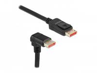 Delock DisplayPort-Kabel - DisplayPort (M) - gerade zu DisplayPort (M) nach unte-1