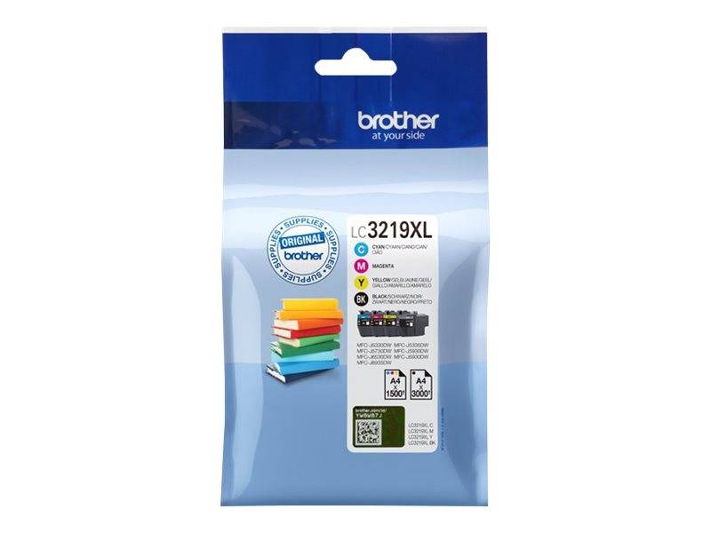 Brother LC3219XL Value Pack - 4er-Pack - XL - Schwarz, Gelb, Cyan, Magenta-5