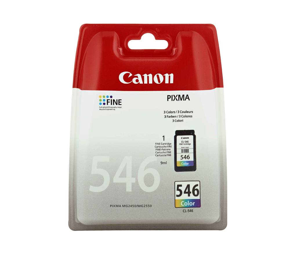 Canon CL-546 - 8 ml - Farbe (Cyan, Magenta, Gelb)-7