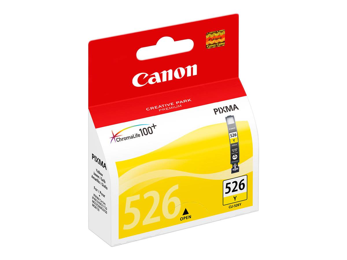 Canon CLI-526Y - 9 ml - Gelb - original - Blister mit Diebstahlsicherung-0