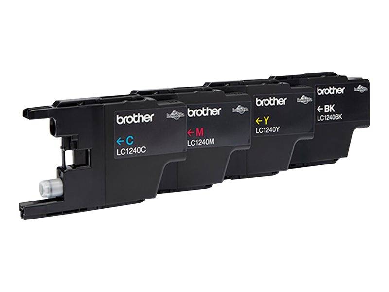 Brother LC1240 Value-Pack - Schwarz, Gelb, Cyan, Magenta-8
