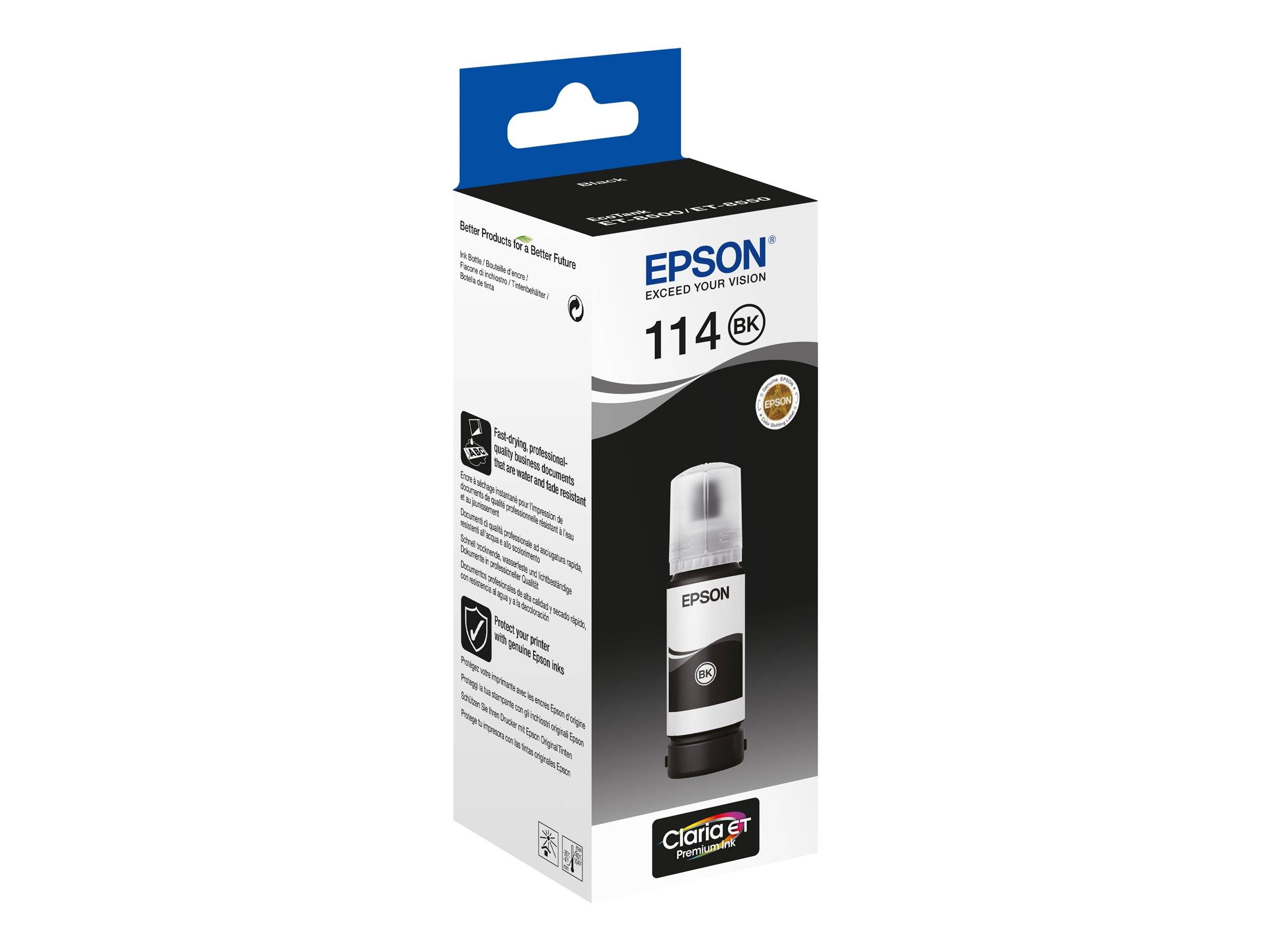 Epson 114 - 70 ml - Schwarz - original - Nachfülltinte-0