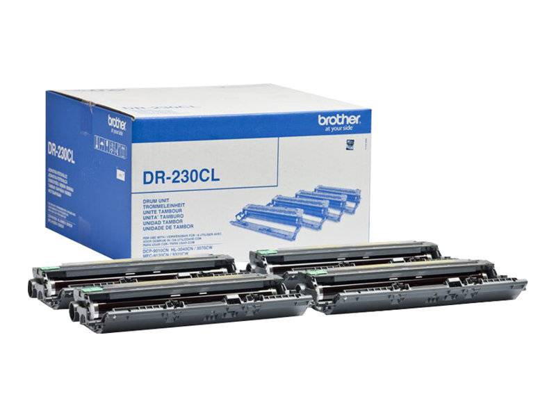 Brother Trommel DR-230CL Original Schwarz, Cyan, Magenta, Gelb 15000 Seiten DR230CL-6