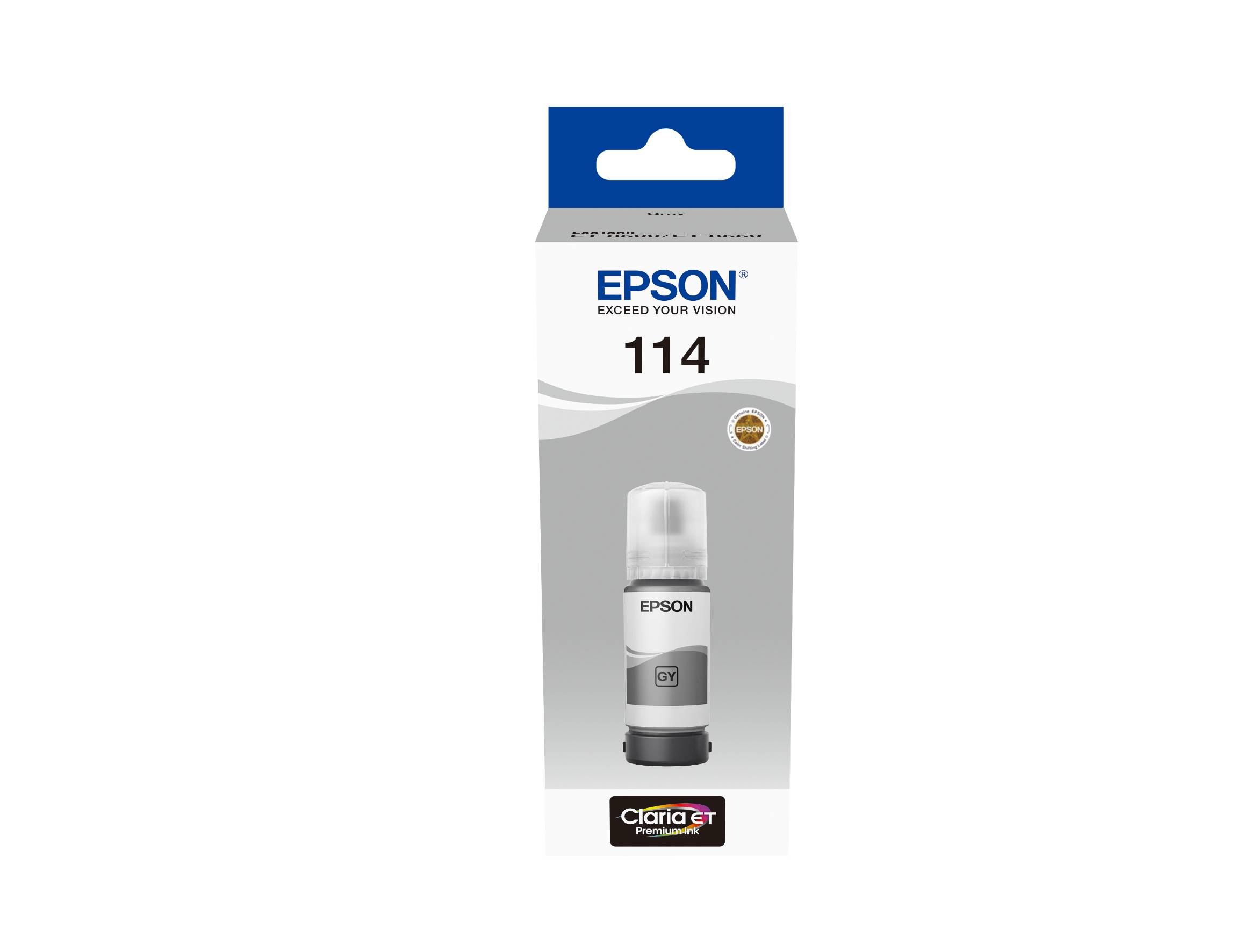 Epson EcoTank 114 - 70 ml - Grau - original - Nachfülltinte-7