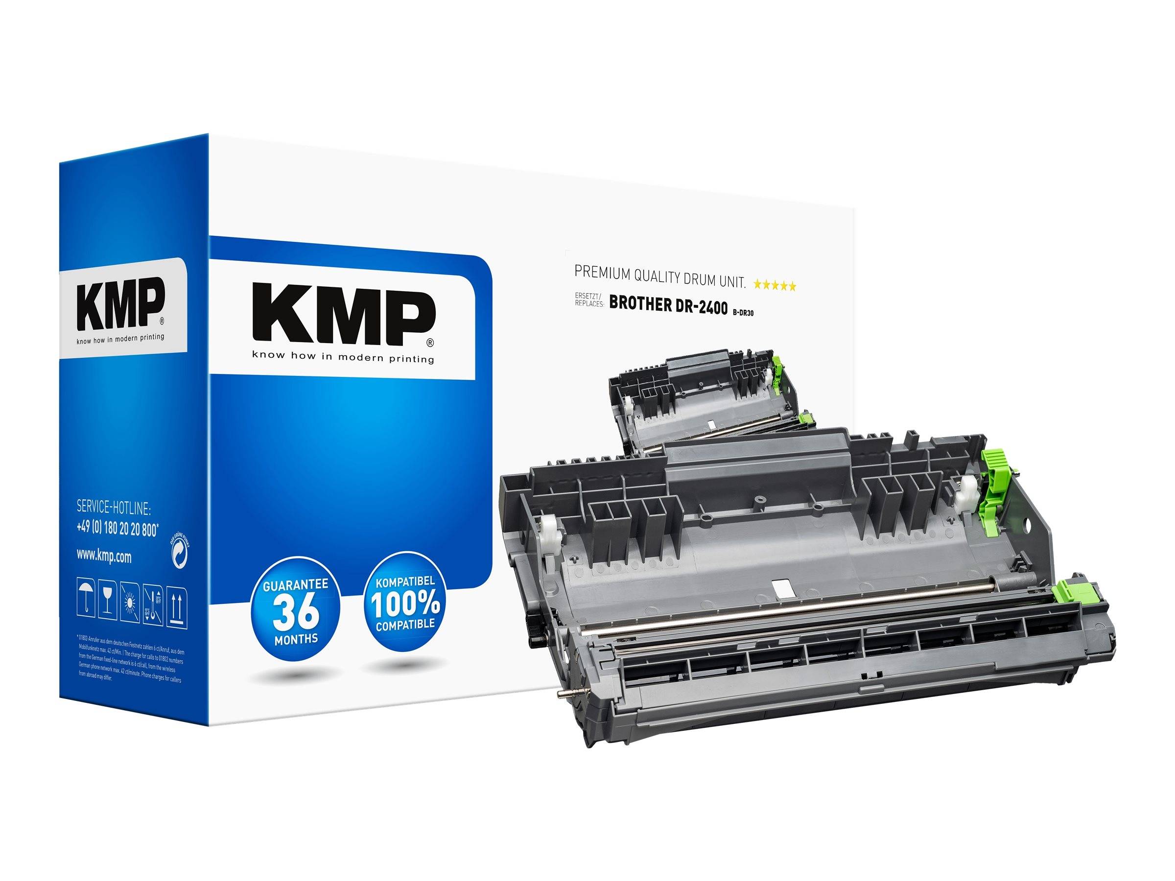 KMP B-DR30 - Kompatibel - Trommeleinheit (Alternative zu: Brother DR2400)-0