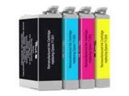 Peach Multi Pack - 4er-Pack - Schwarz, Gelb, Cyan, Magenta