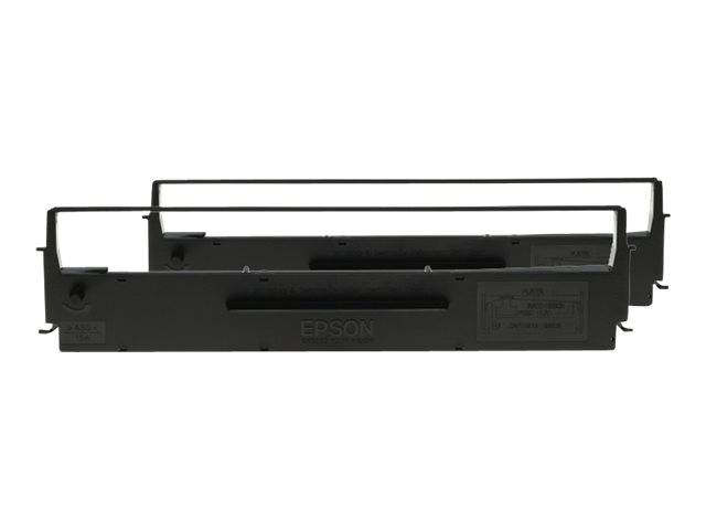 Epson Dualpack - Schwarz - Farbband - für LQ 300-0