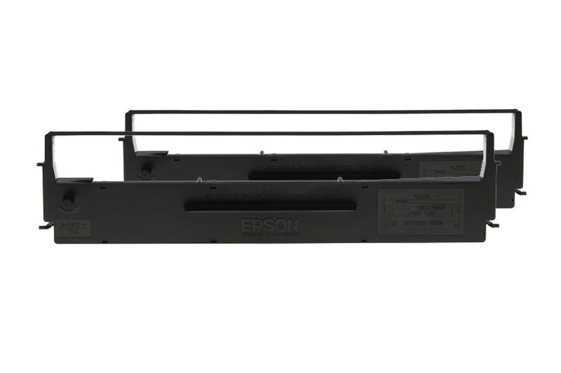 Epson Dualpack - Schwarz - Farbband - für LQ 300-3