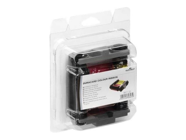 DURABLE DURACARD - YMCKO - Farbband / Kartensatz-0