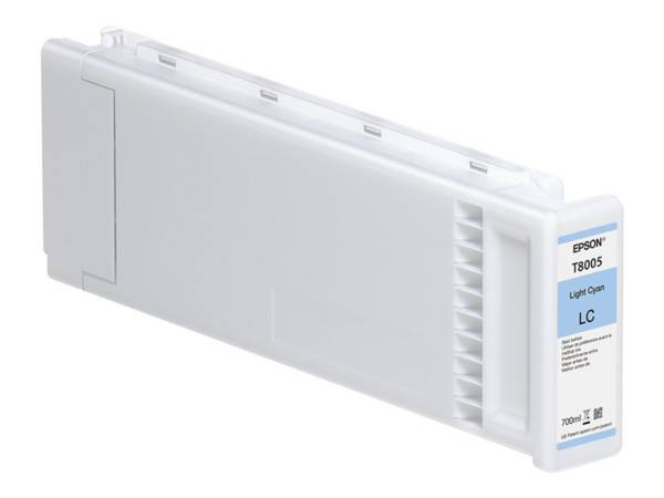 Epson T8005 - 700 ml - hell Cyan - original
