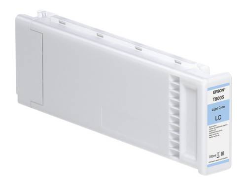 Epson T8005 - 700 ml - hell Cyan - original