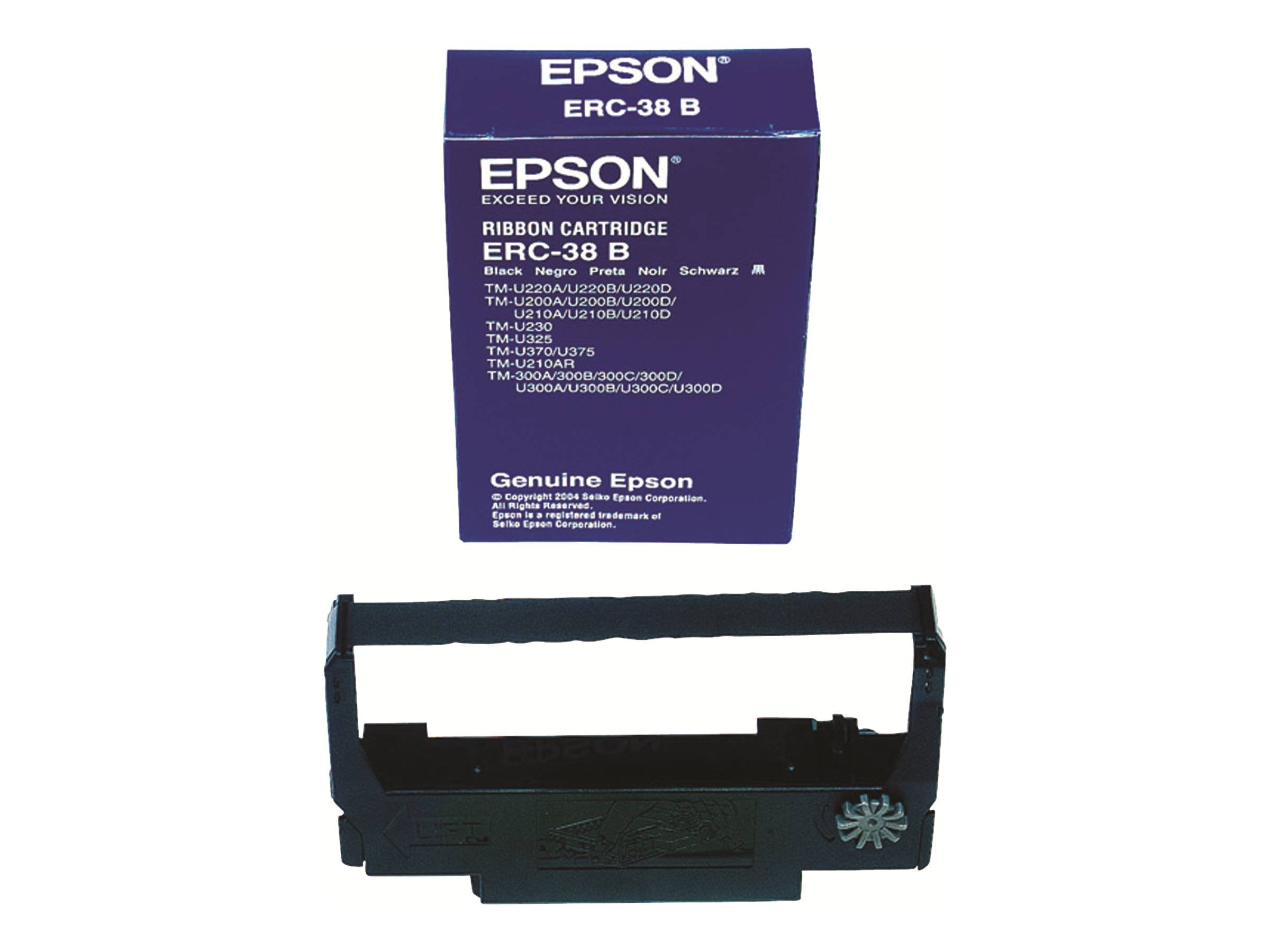 Epson ERC 38B - Schwarz - Farbband - für OmniLink TM-U220-0