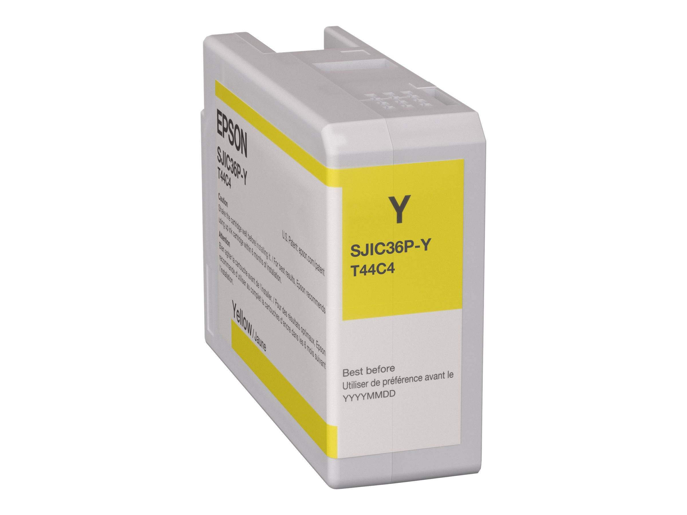 Epson SJIC36P(Y) - 80 ml - Gelb - original - Tintenpatrone-0