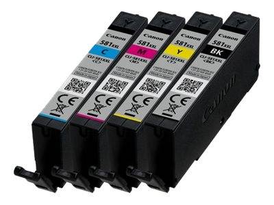 Canon CLI-581XXL C/M/Y/BK Multi Pack - 4er-Pack - 11.7 ml - Very High Yield - Schwarz, Gelb, Cyan, Magenta - original-0