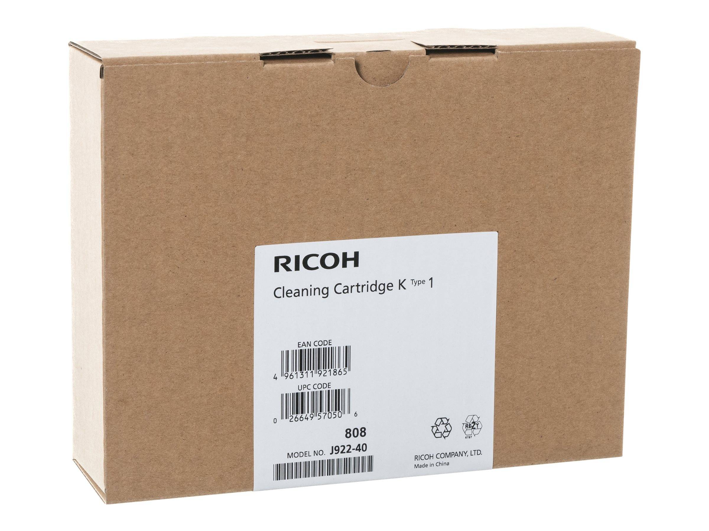 Ricoh - Schwarz - Reinigungskassette - für Ricoh-0