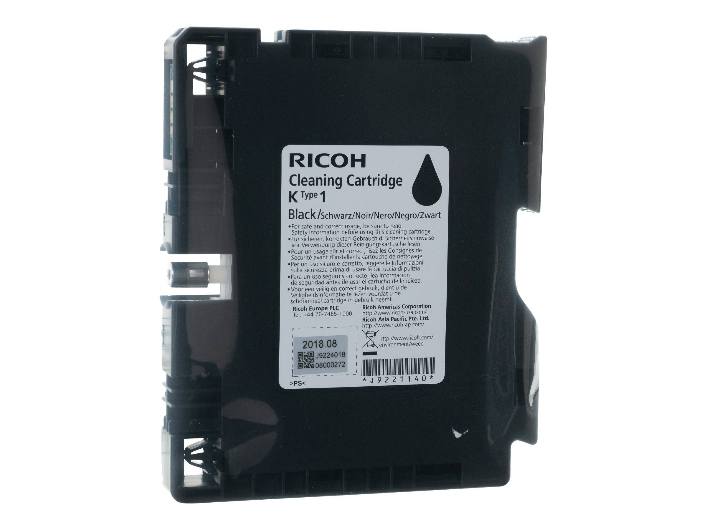 Ricoh - Schwarz - Reinigungskassette - für Ricoh-1