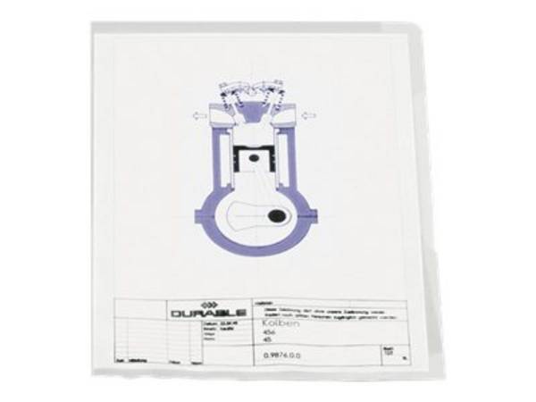 DURABLE - Schutzhülle - für A4 - durchsichtig (Packung mit 100)