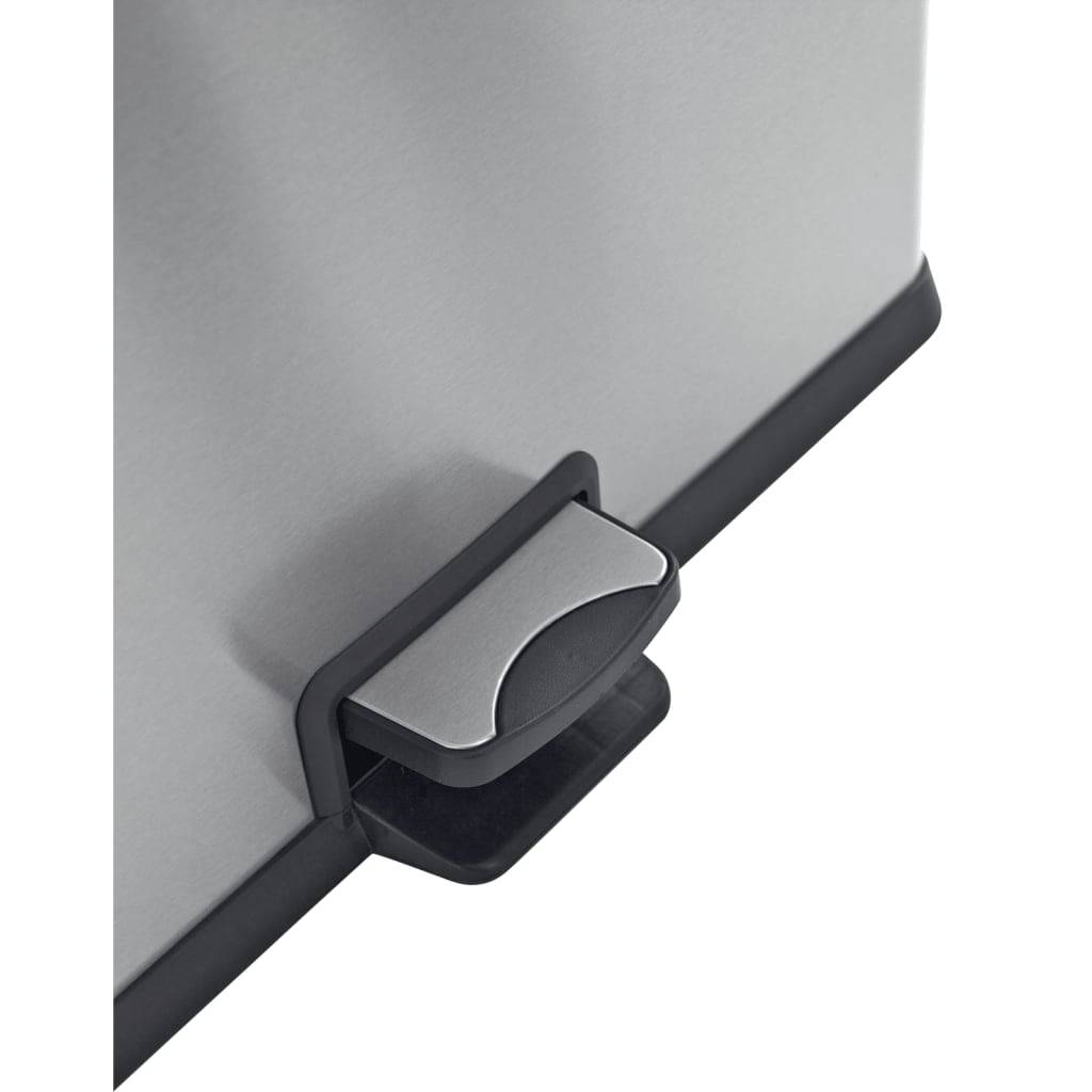 EKO Tretmülleimer Rejoice 3x12 L Mattsilber-4