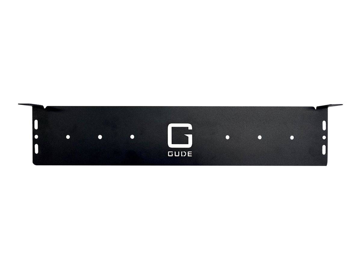 Gude 0871 - Halterung - Tisch montierbar, geeignet für Wandmontage - Schwarz - 1U - 48.3 cm (19"")-4